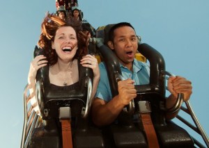 "It was really nice meeting you, but now I have to barf!"